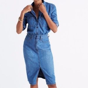 Madewell denim dress